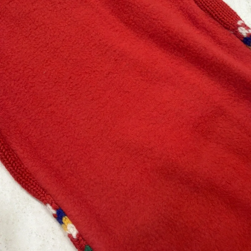 Polo Ralph Lauren Kids 4-7 Scarf Red Yellow 100% COTTON 132 CM Authentic